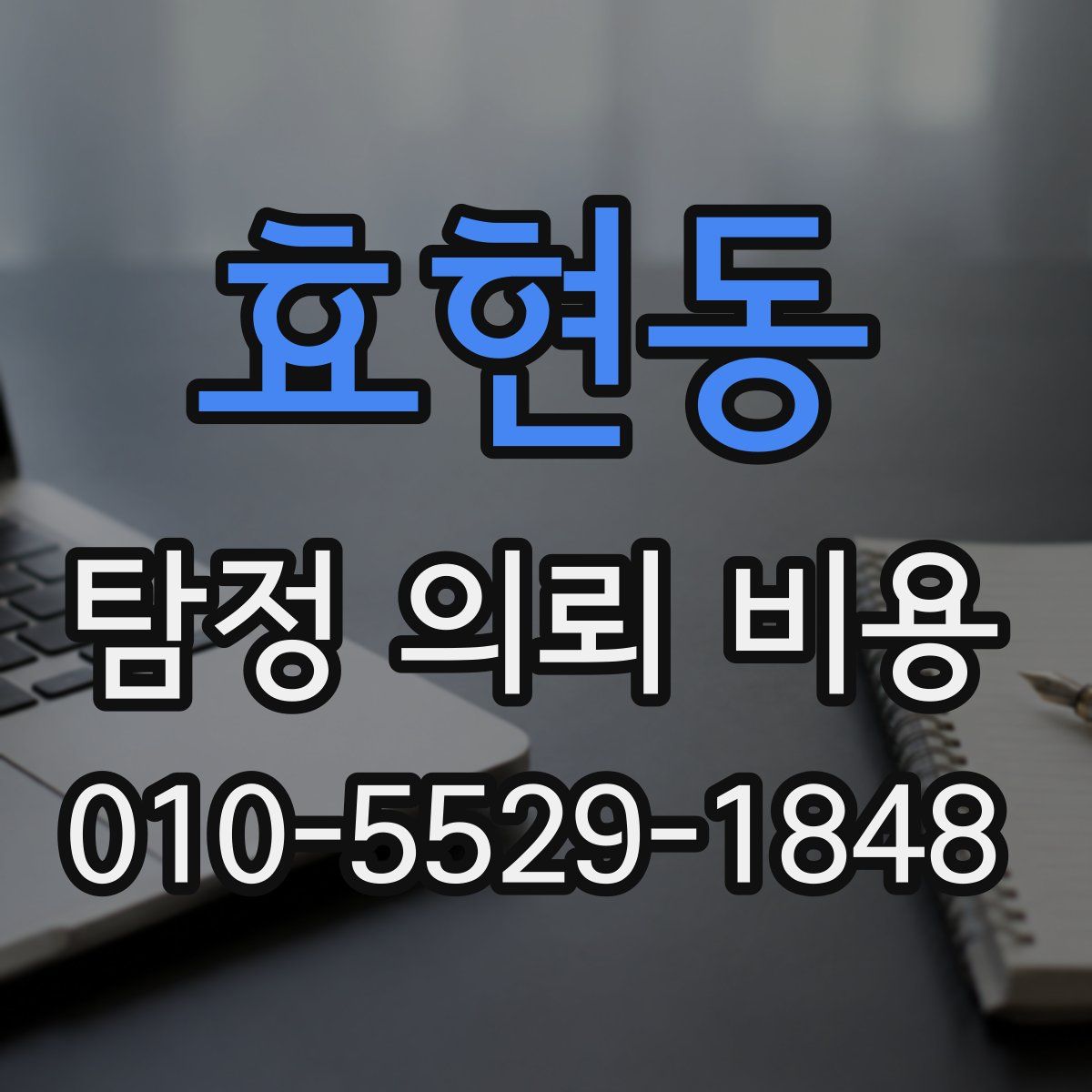 효현동 탐정 의뢰 비용