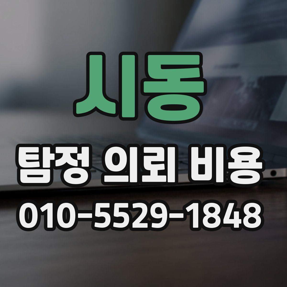 시동 탐정 의뢰 비용