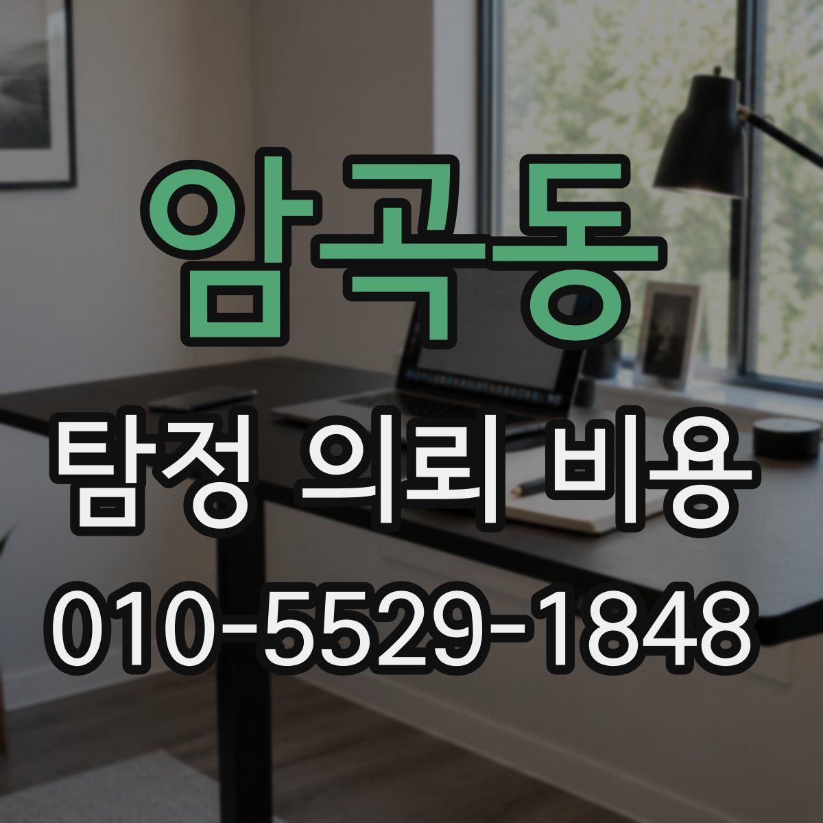 암곡동 탐정 의뢰 비용