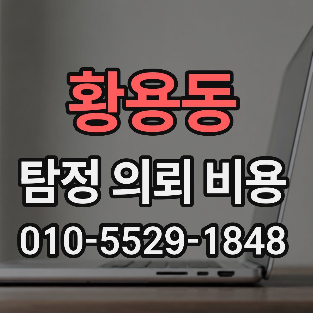 황용동 탐정 의뢰 비용