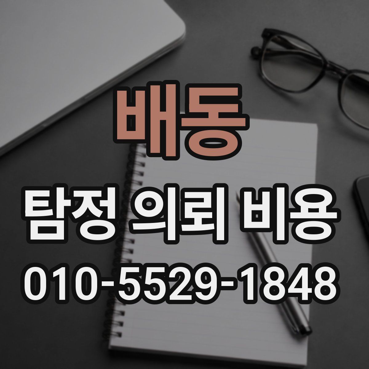 배동 탐정 의뢰 비용
