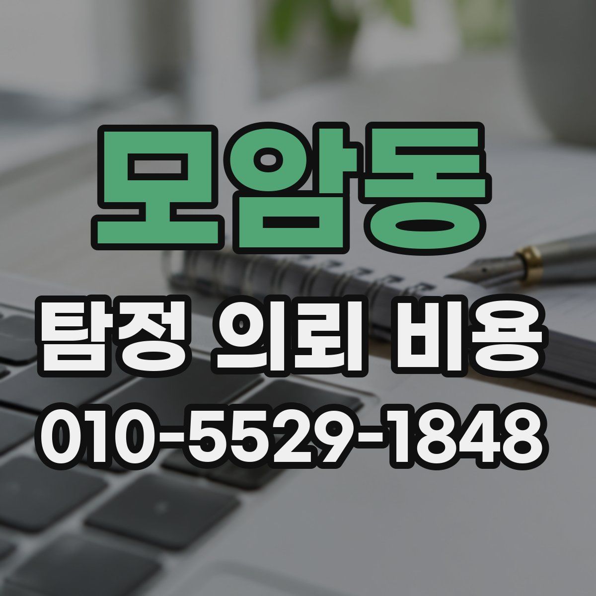 모암동 탐정 의뢰 비용