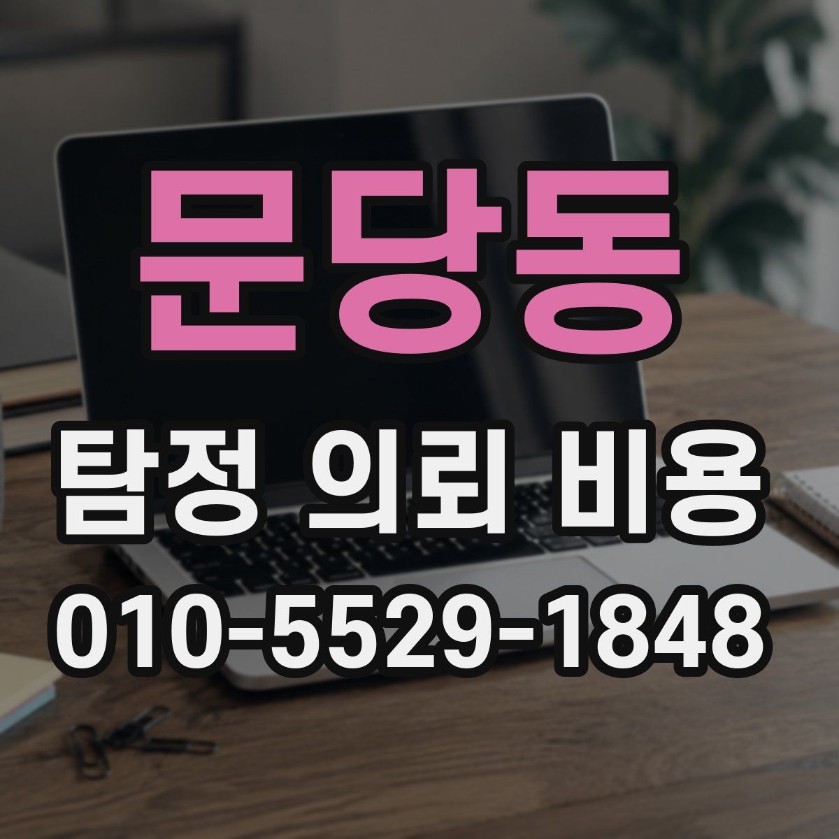 문당동 탐정 의뢰 비용
