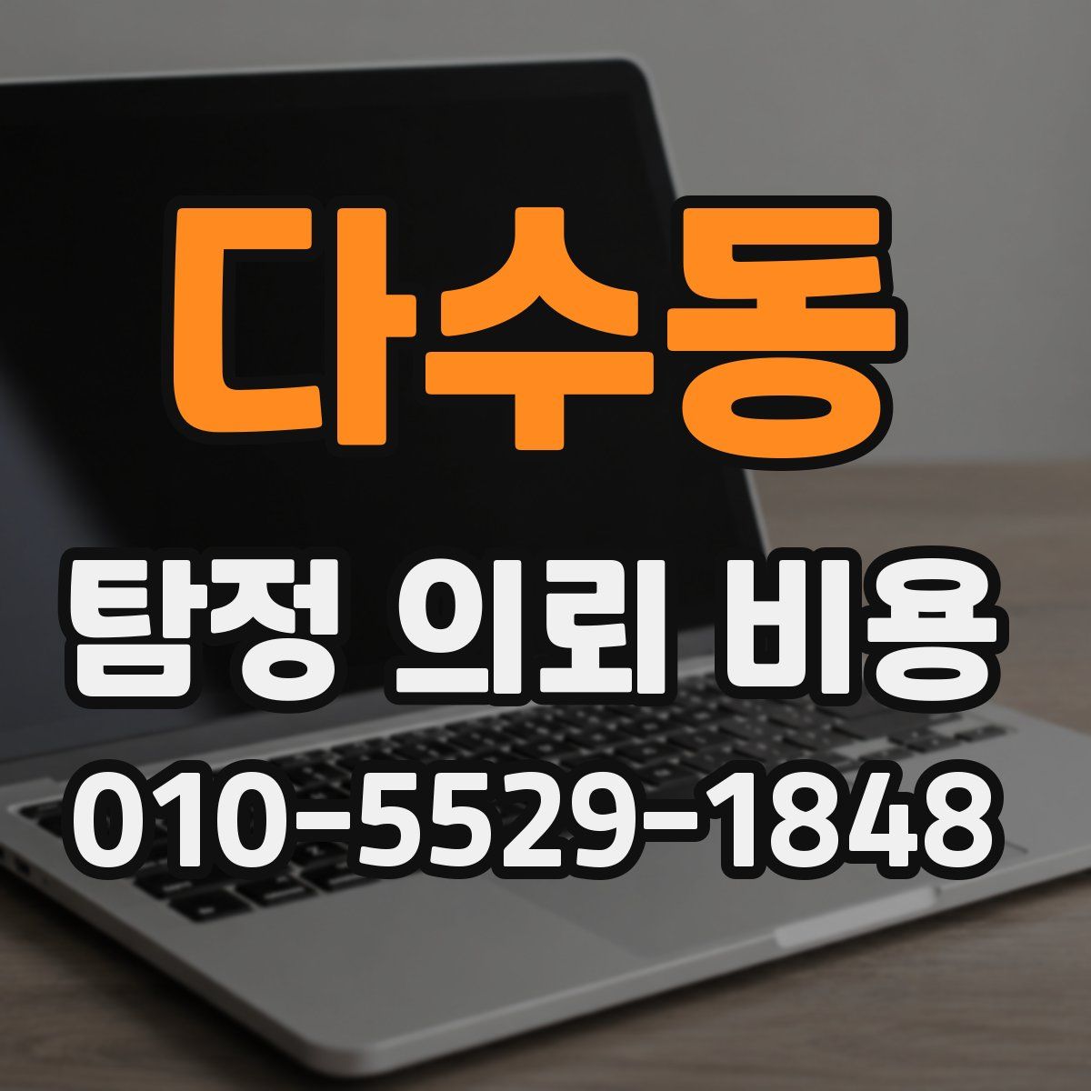 다수동 탐정 의뢰 비용