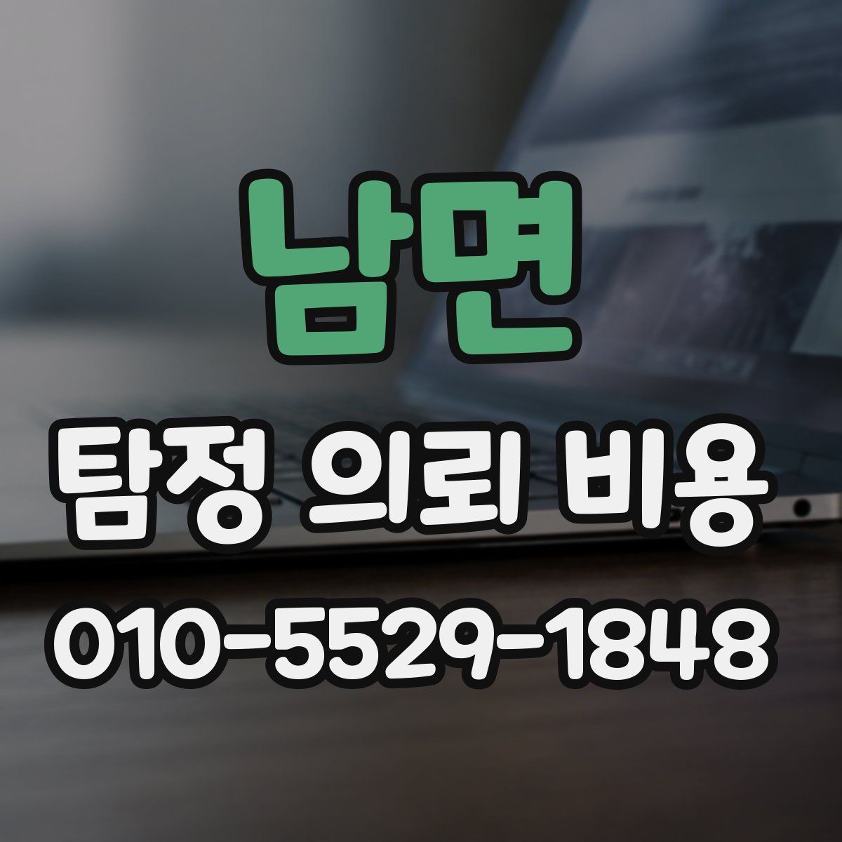 남면 탐정 의뢰 비용