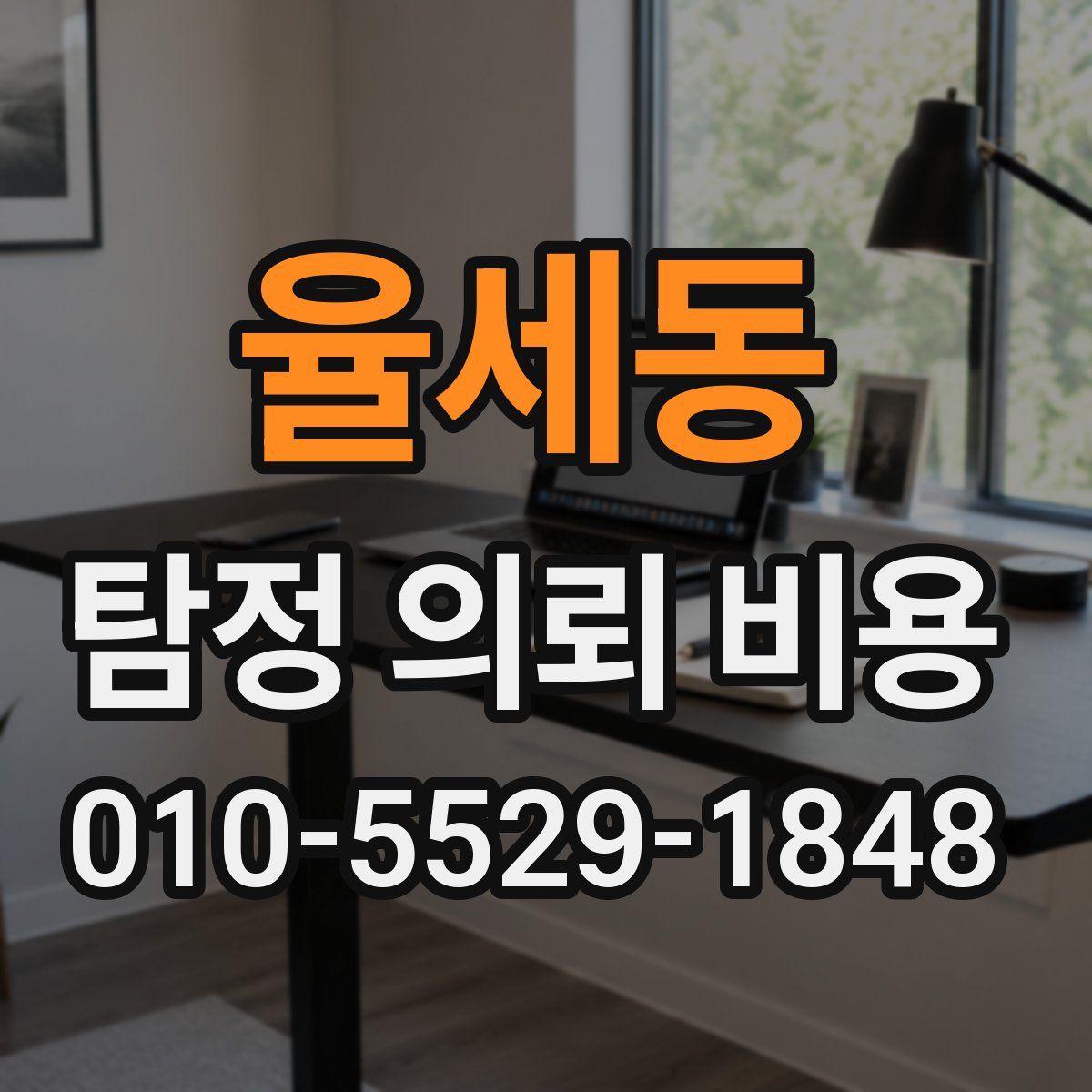 율세동 탐정 의뢰 비용
