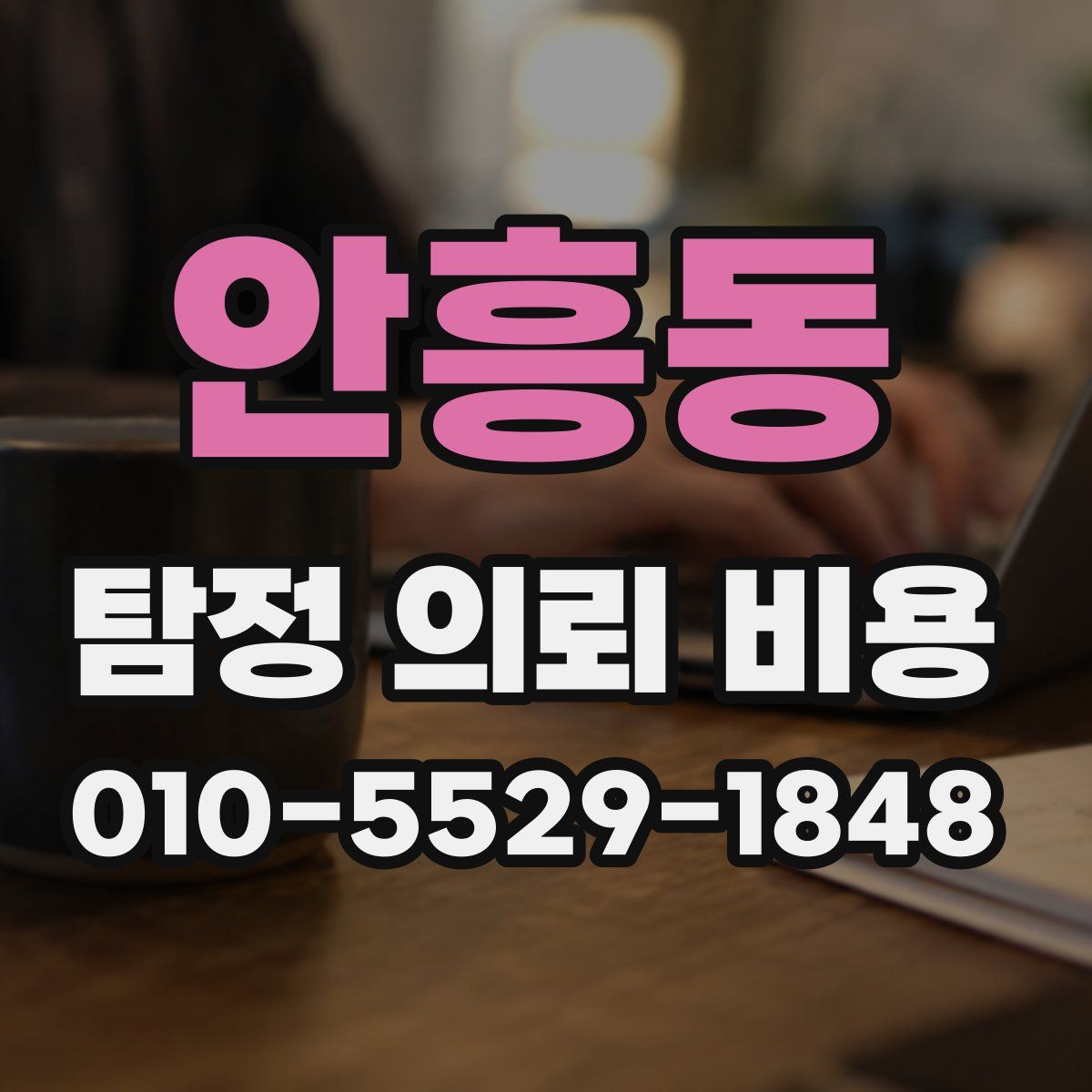 안흥동 탐정 의뢰 비용
