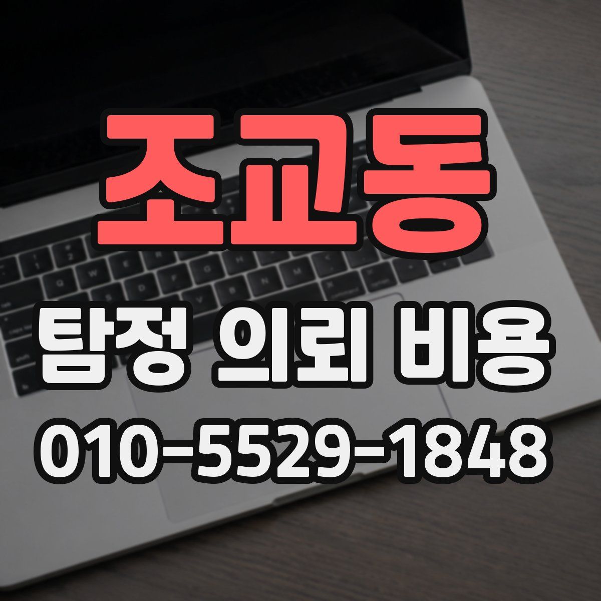 조교동 탐정 의뢰 비용
