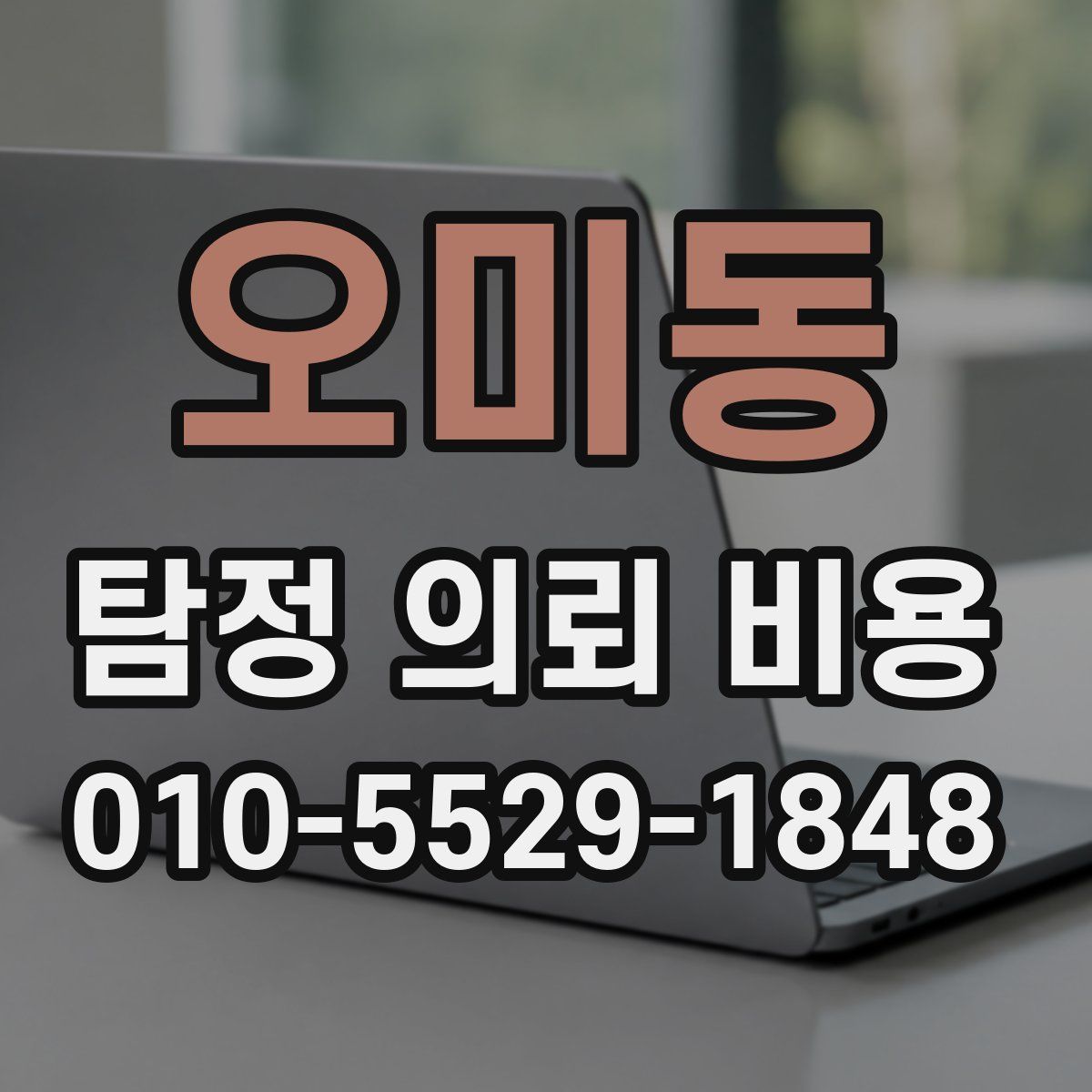 오미동 탐정 의뢰 비용