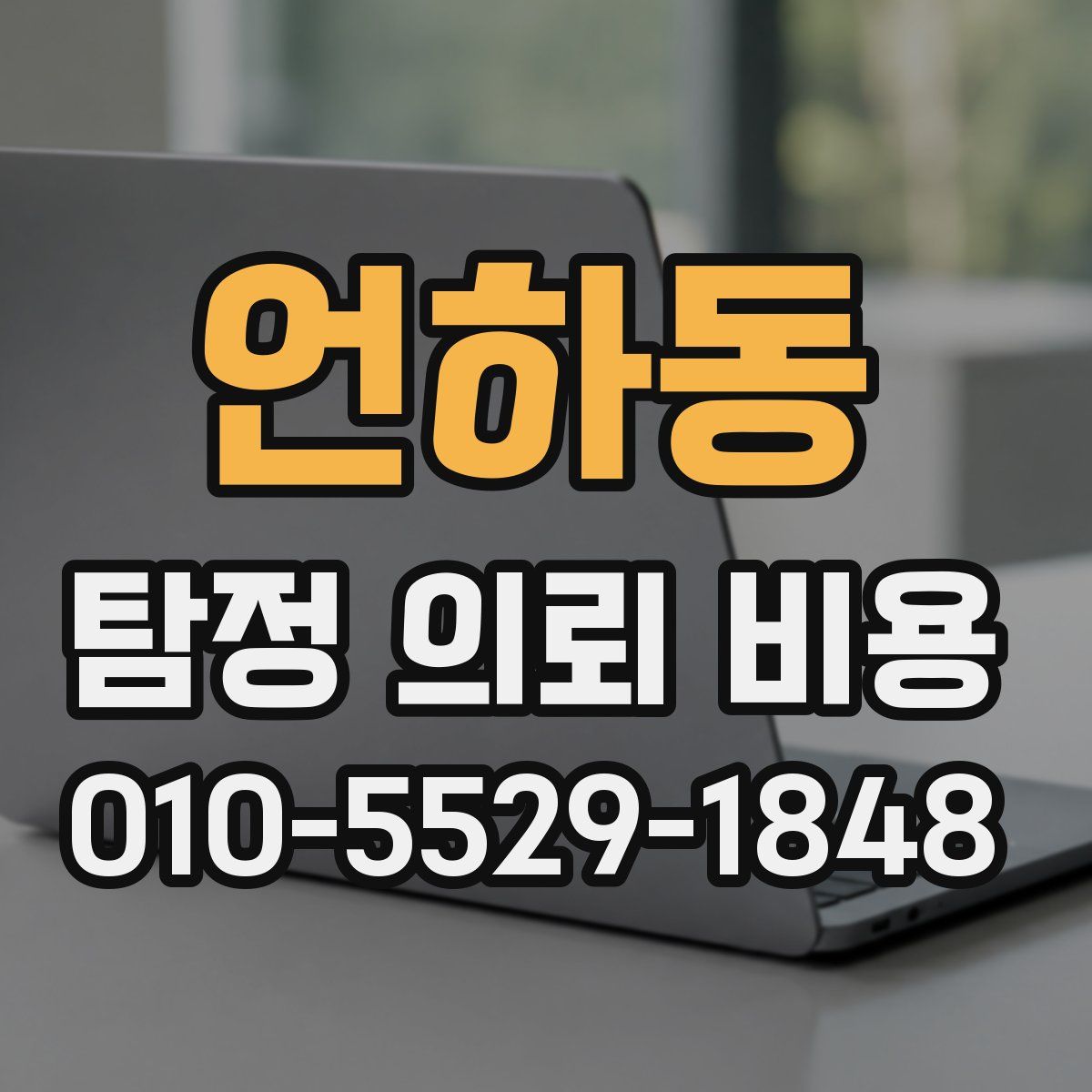 언하동 탐정 의뢰 비용
