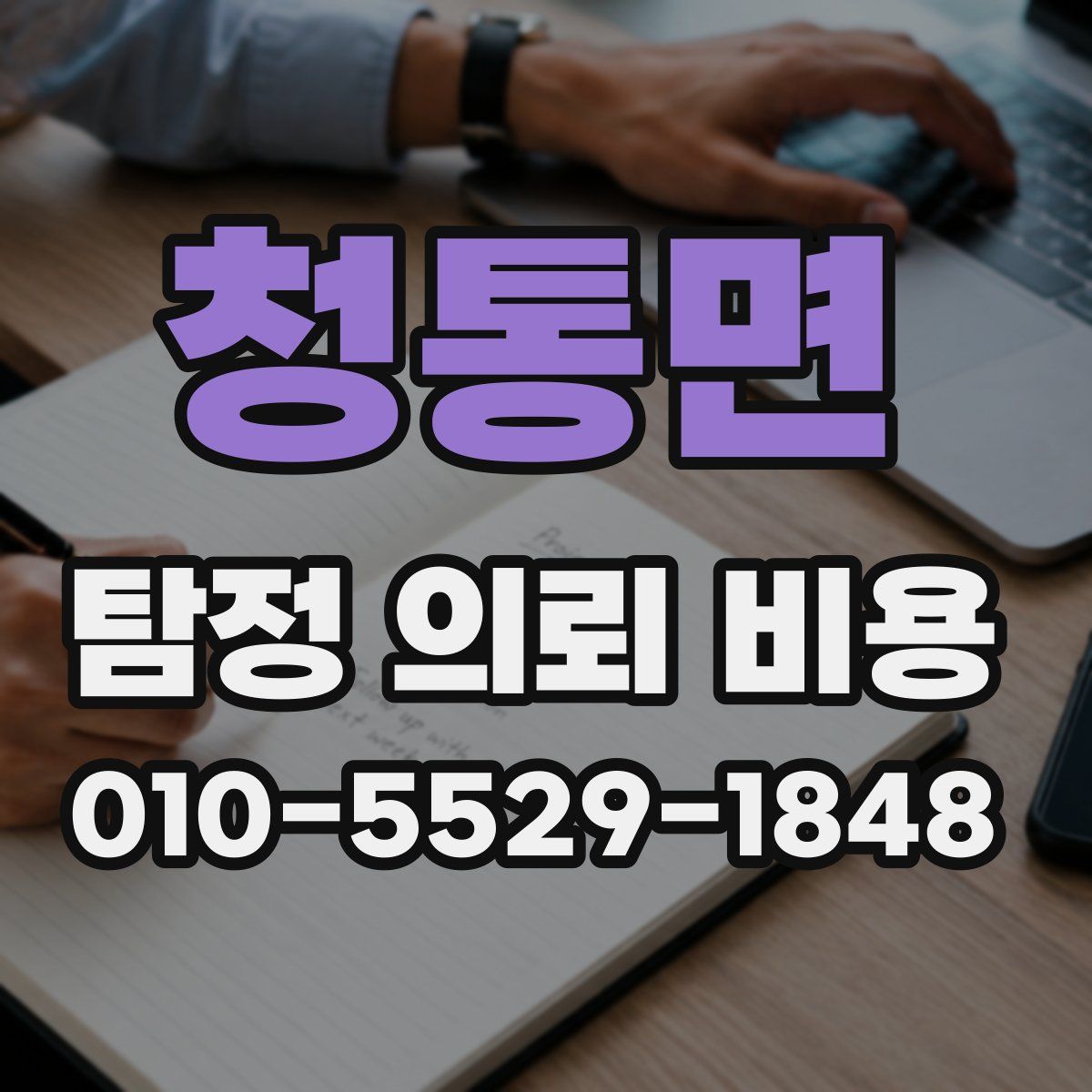청통면 탐정 의뢰 비용