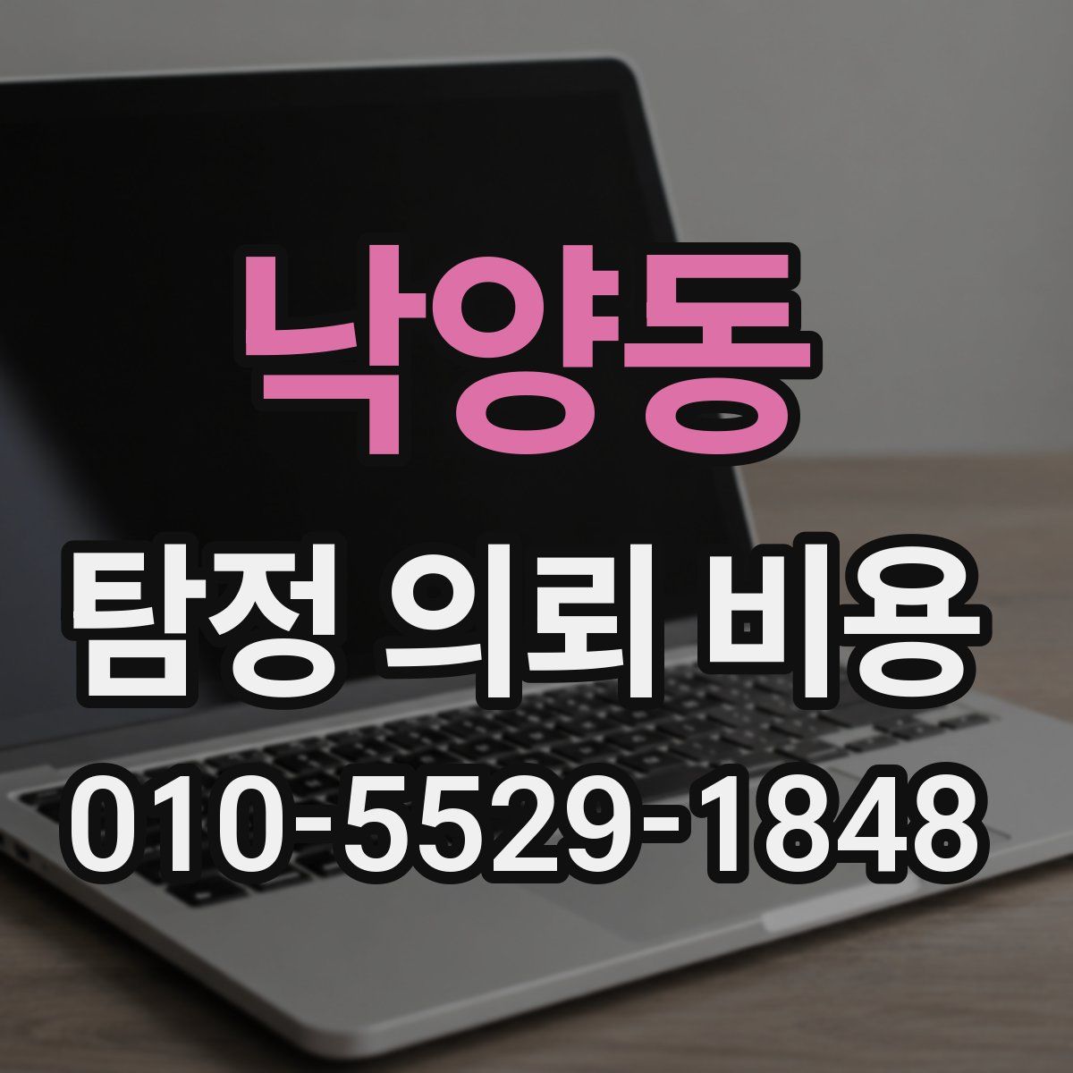 낙양동 탐정 의뢰 비용