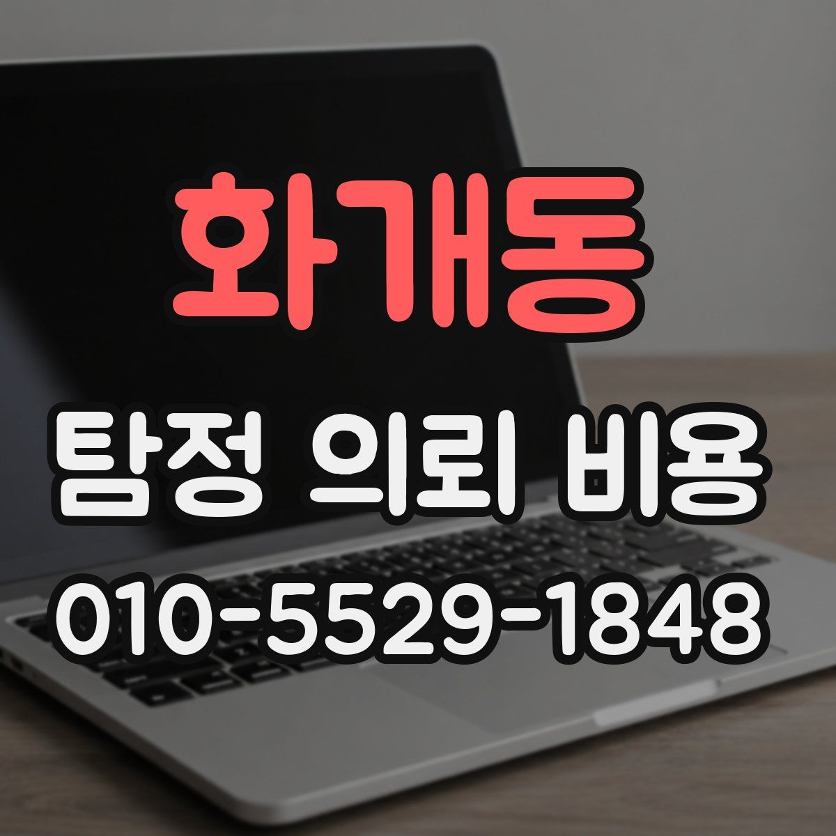 화개동 탐정 의뢰 비용