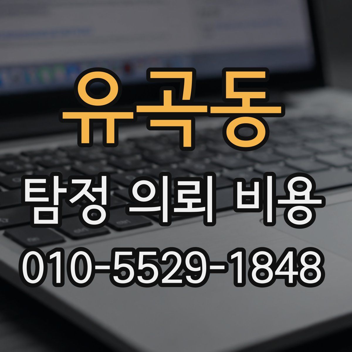 유곡동 탐정 의뢰 비용