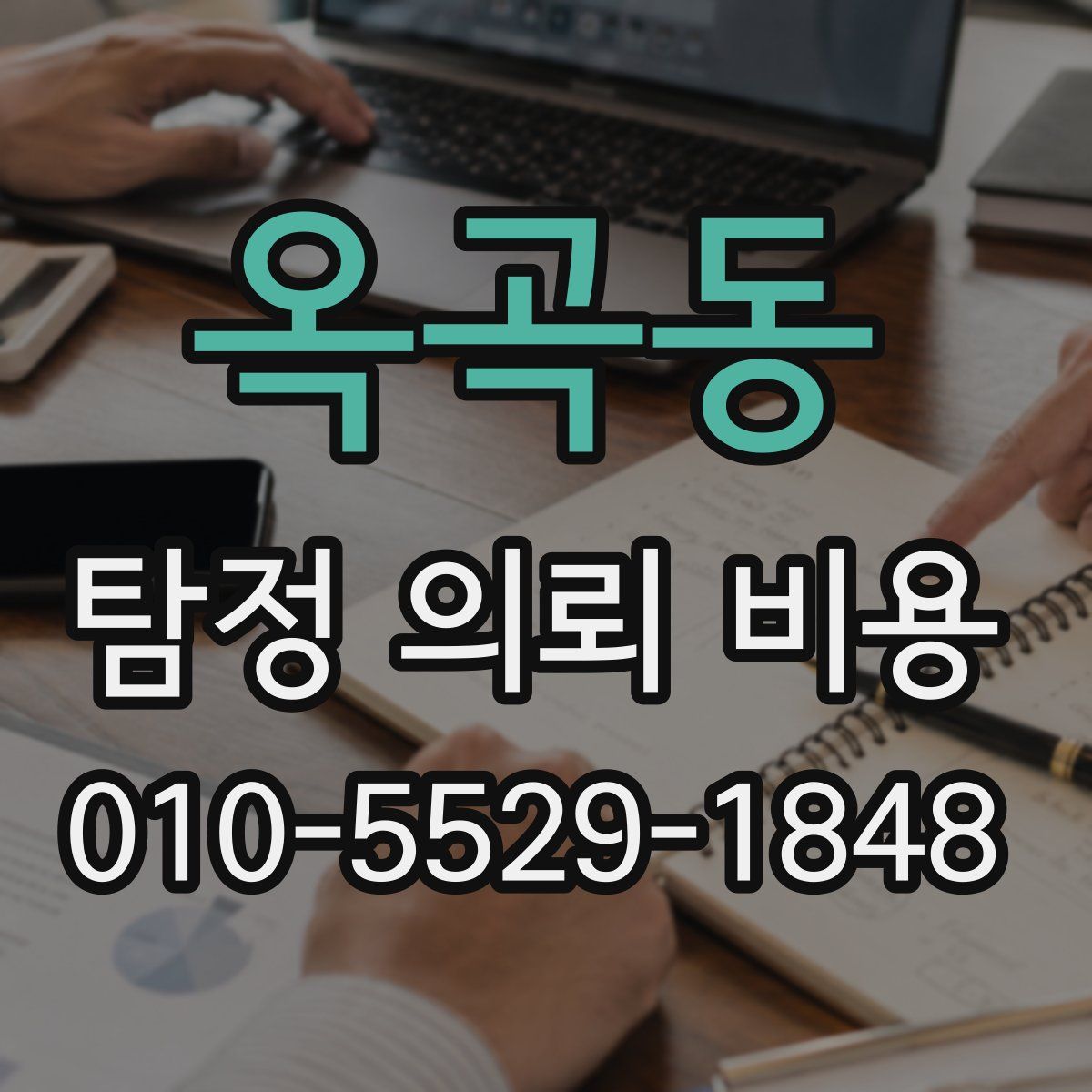 옥곡동 탐정 의뢰 비용