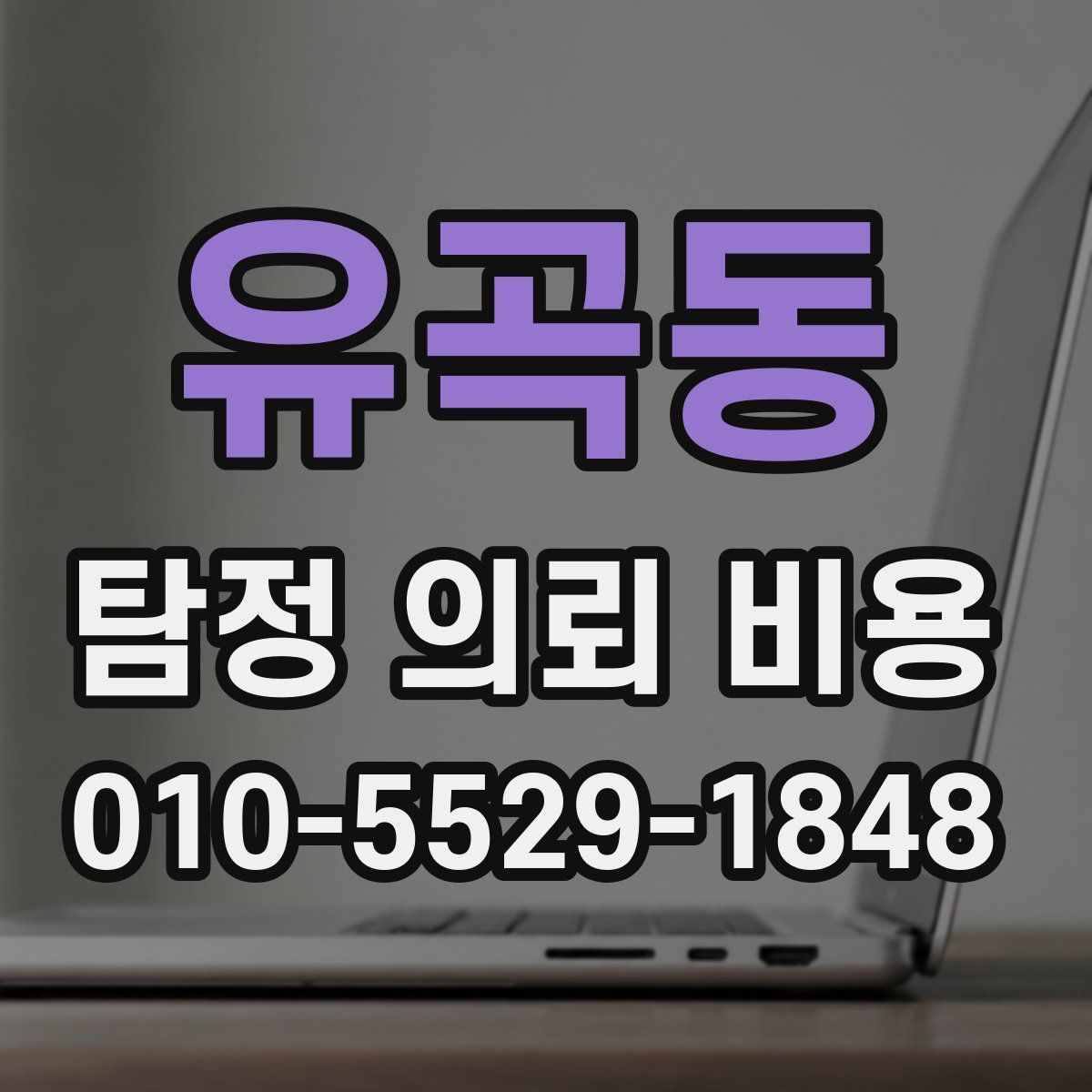 유곡동 탐정 의뢰 비용