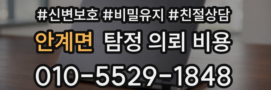 안계면 탐정 의뢰 비용