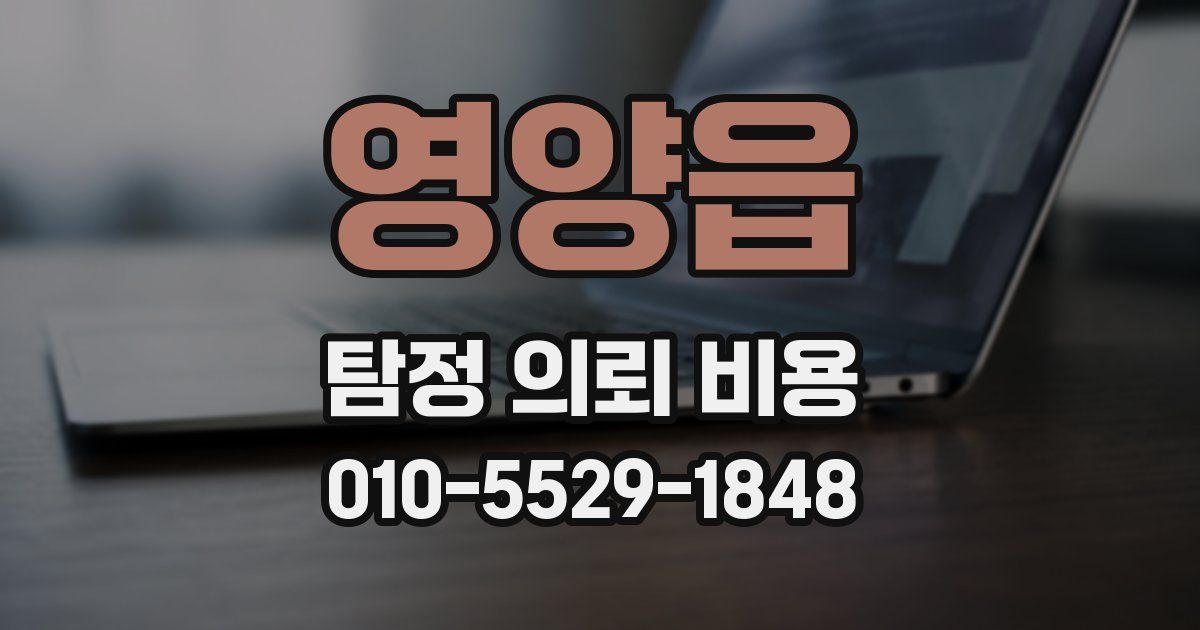 영양읍 탐정 의뢰 비용