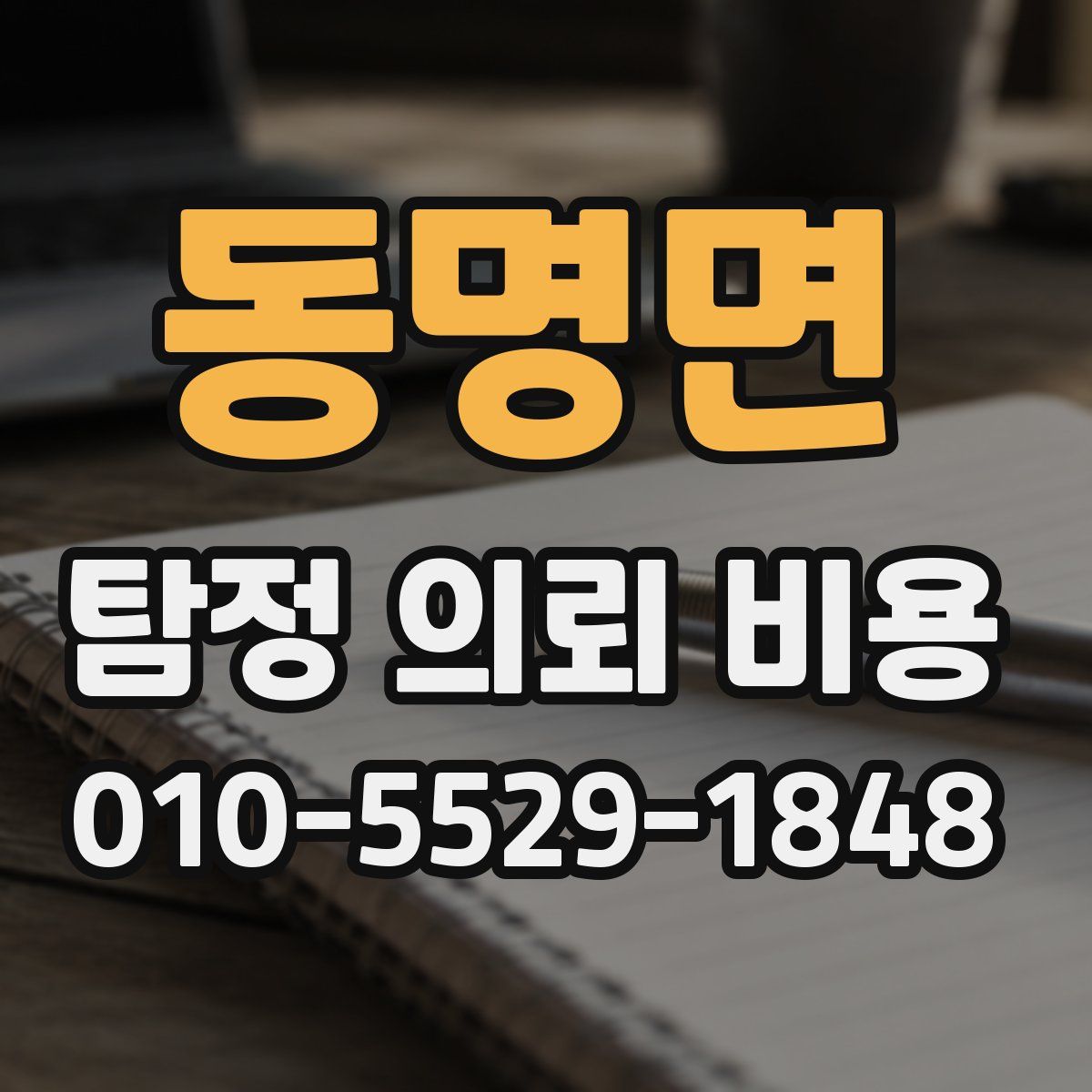 동명면 탐정 의뢰 비용