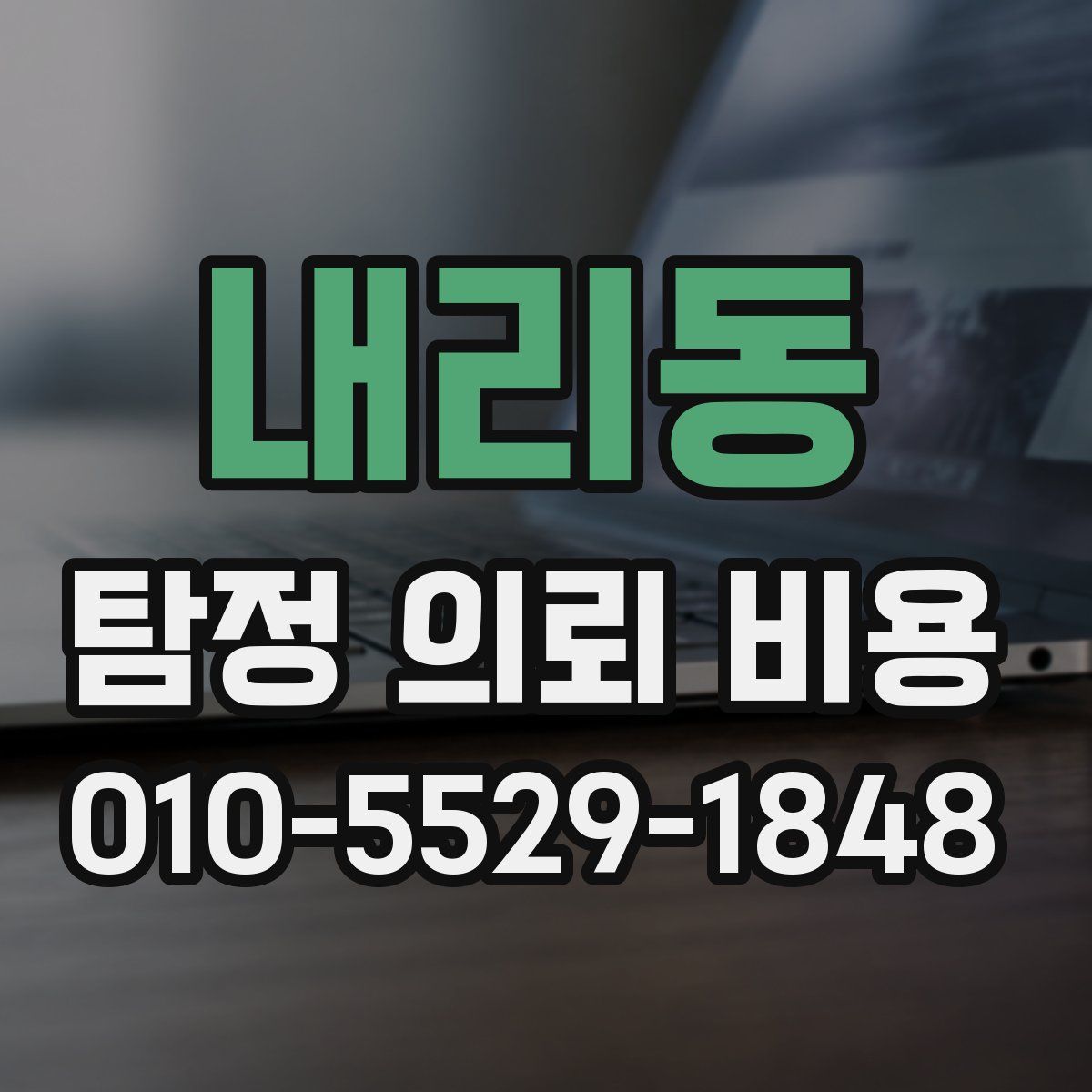 내리동 탐정 의뢰 비용