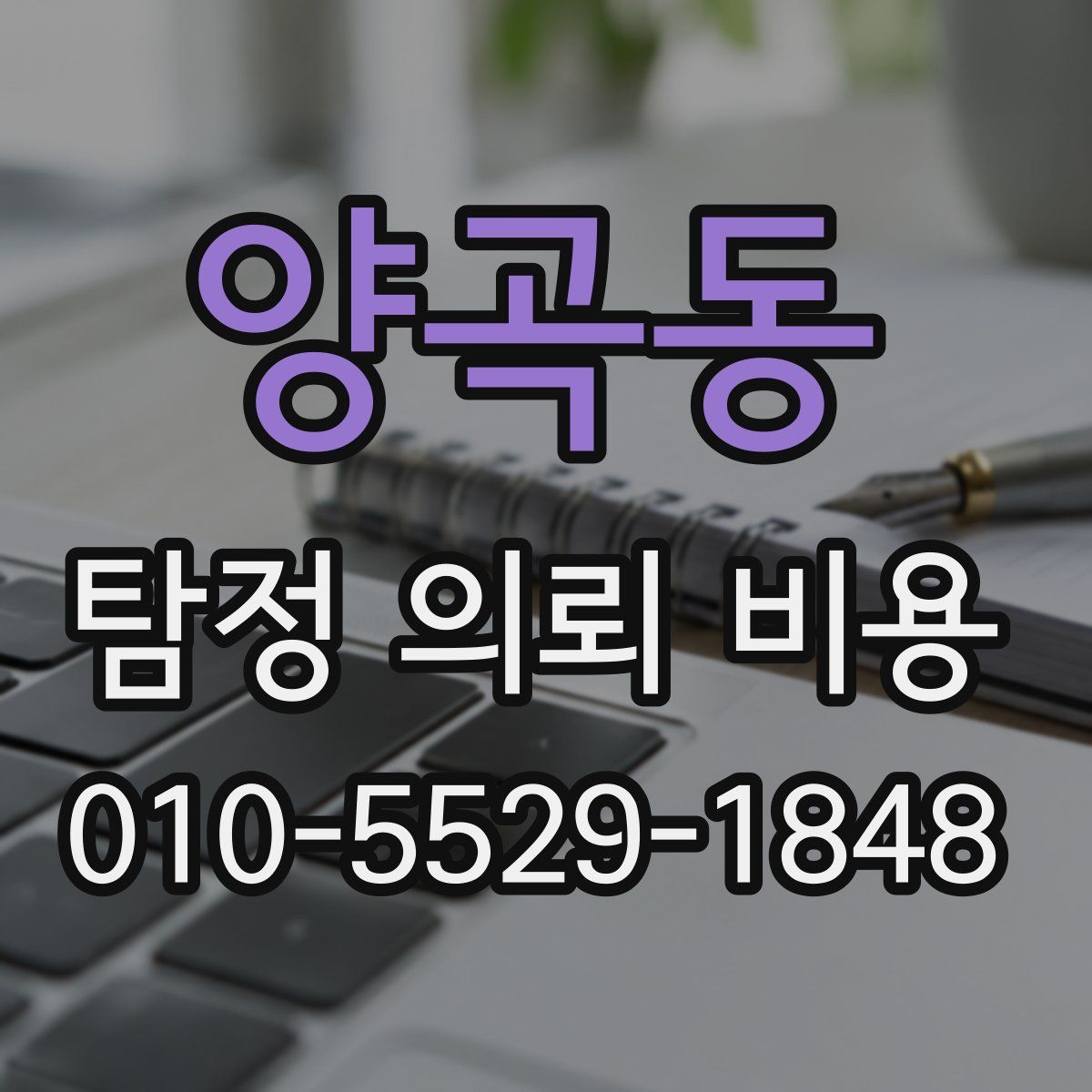 양곡동 탐정 의뢰 비용