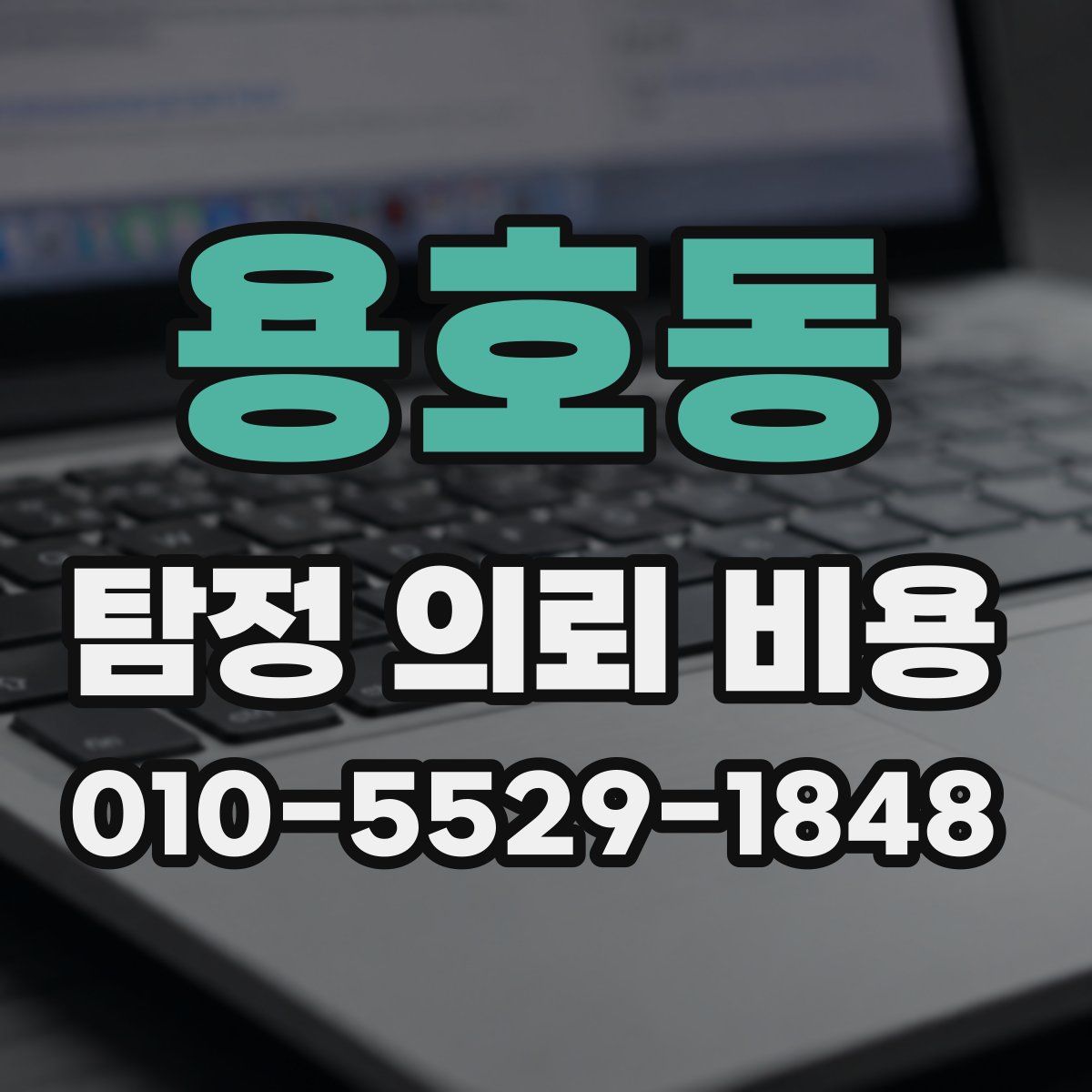 용호동 탐정 의뢰 비용