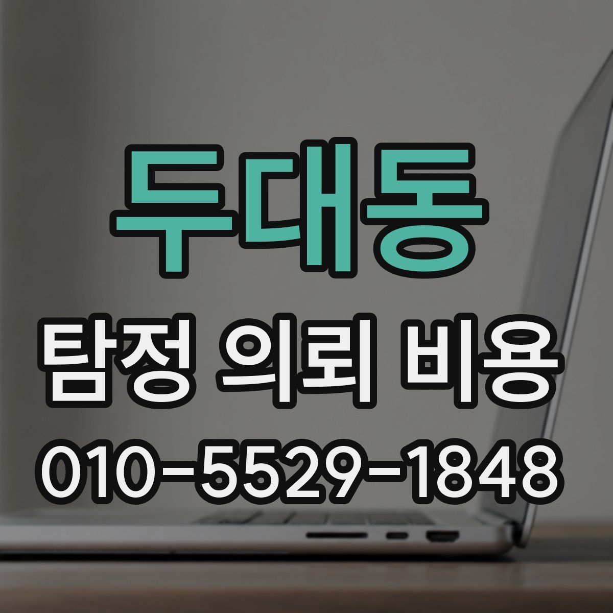 두대동 탐정 의뢰 비용