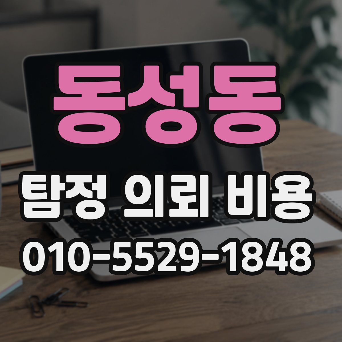 동성동 탐정 의뢰 비용