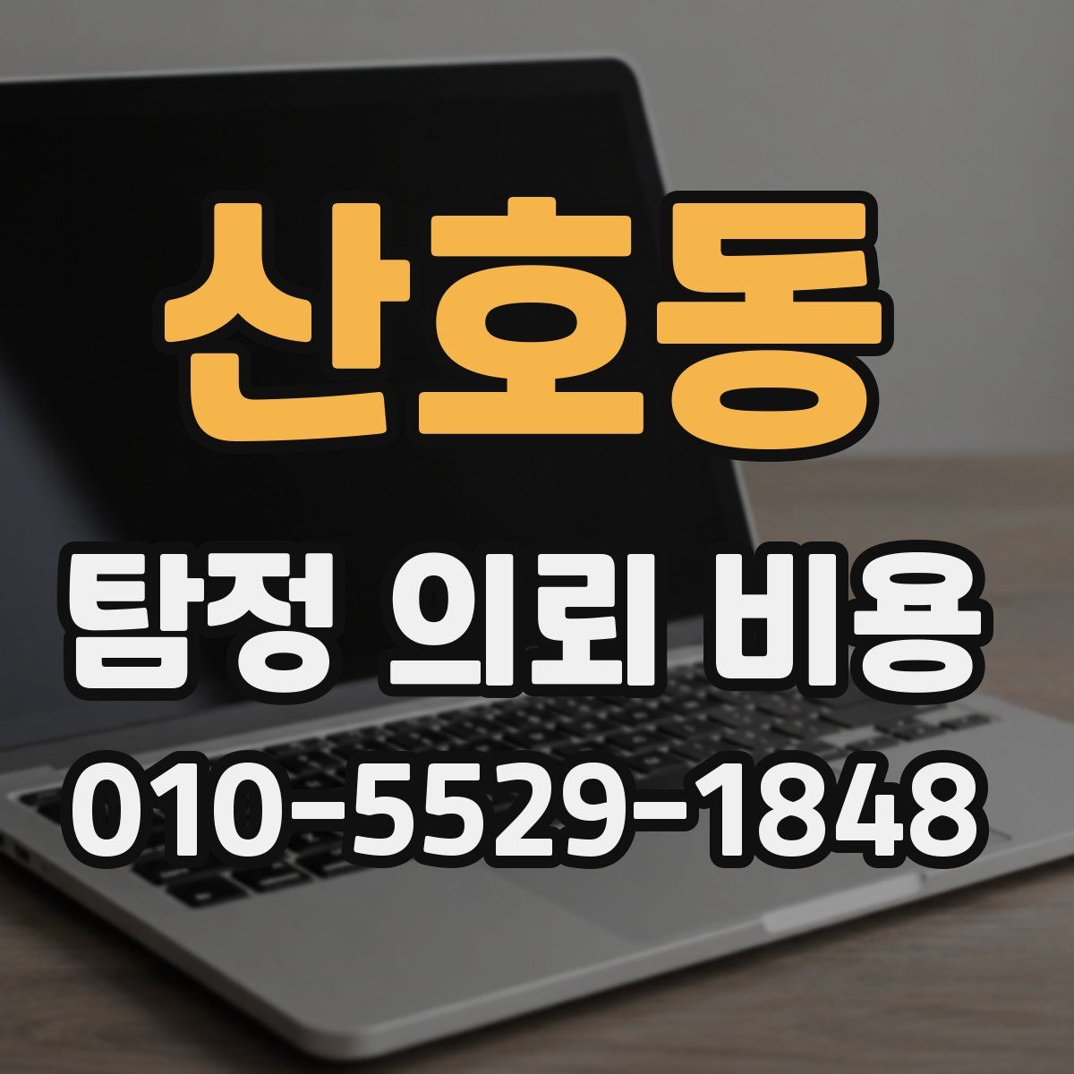 산호동 탐정 의뢰 비용