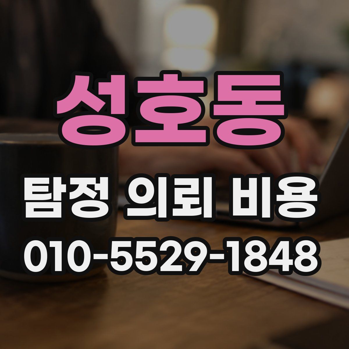 성호동 탐정 의뢰 비용