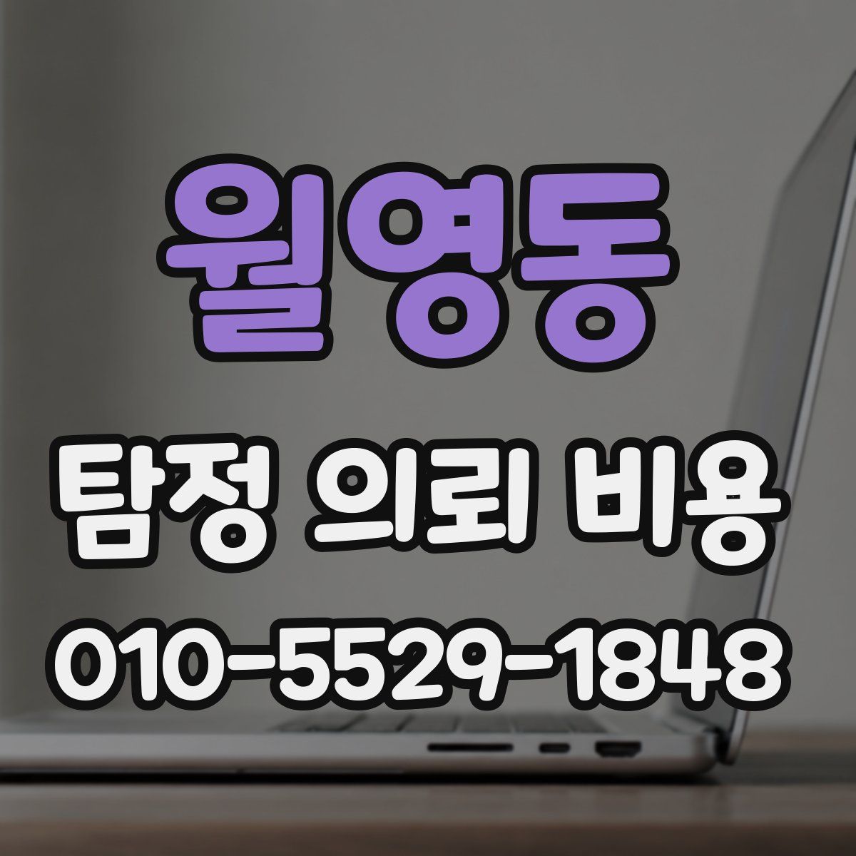 월영동 탐정 의뢰 비용