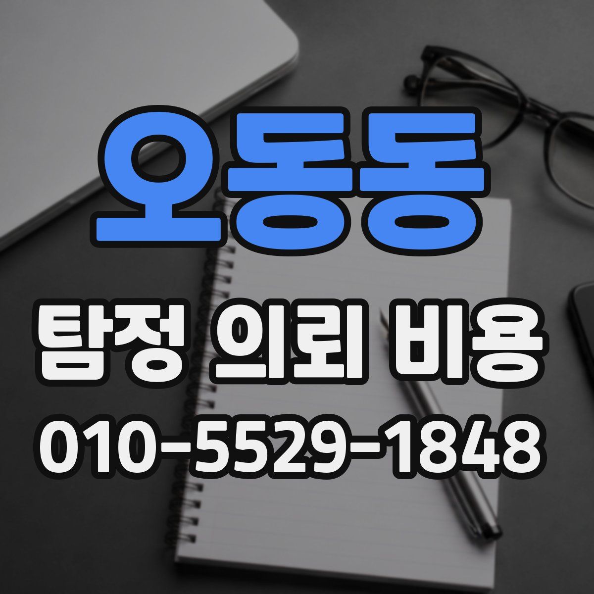 오동동 탐정 의뢰 비용