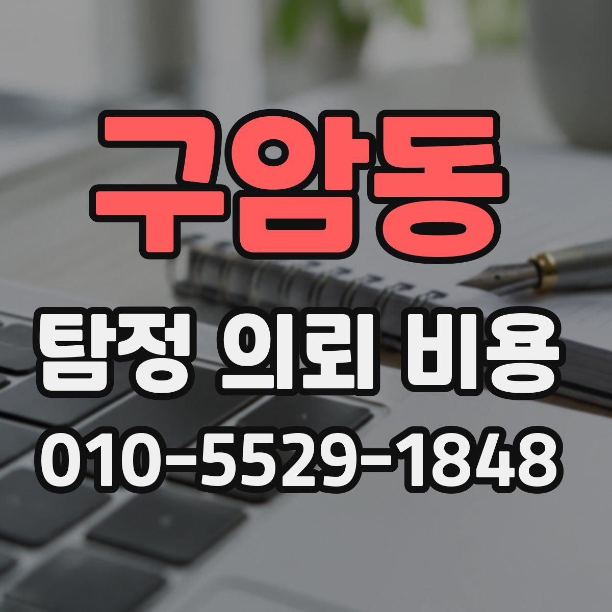 구암동 탐정 의뢰 비용