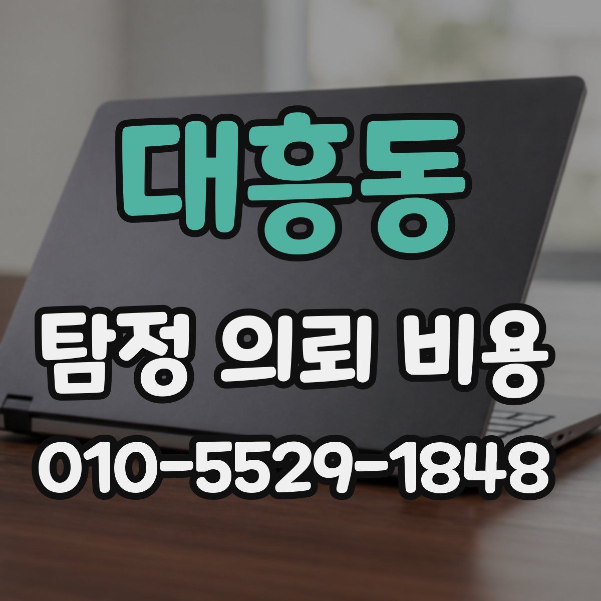 대흥동 탐정 의뢰 비용