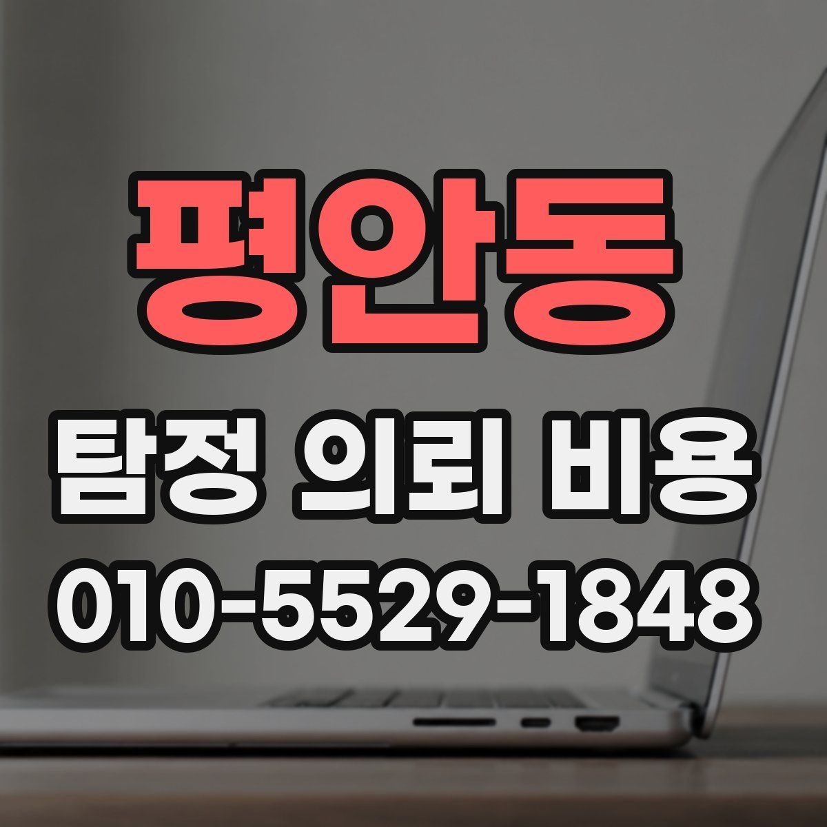 평안동 탐정 의뢰 비용