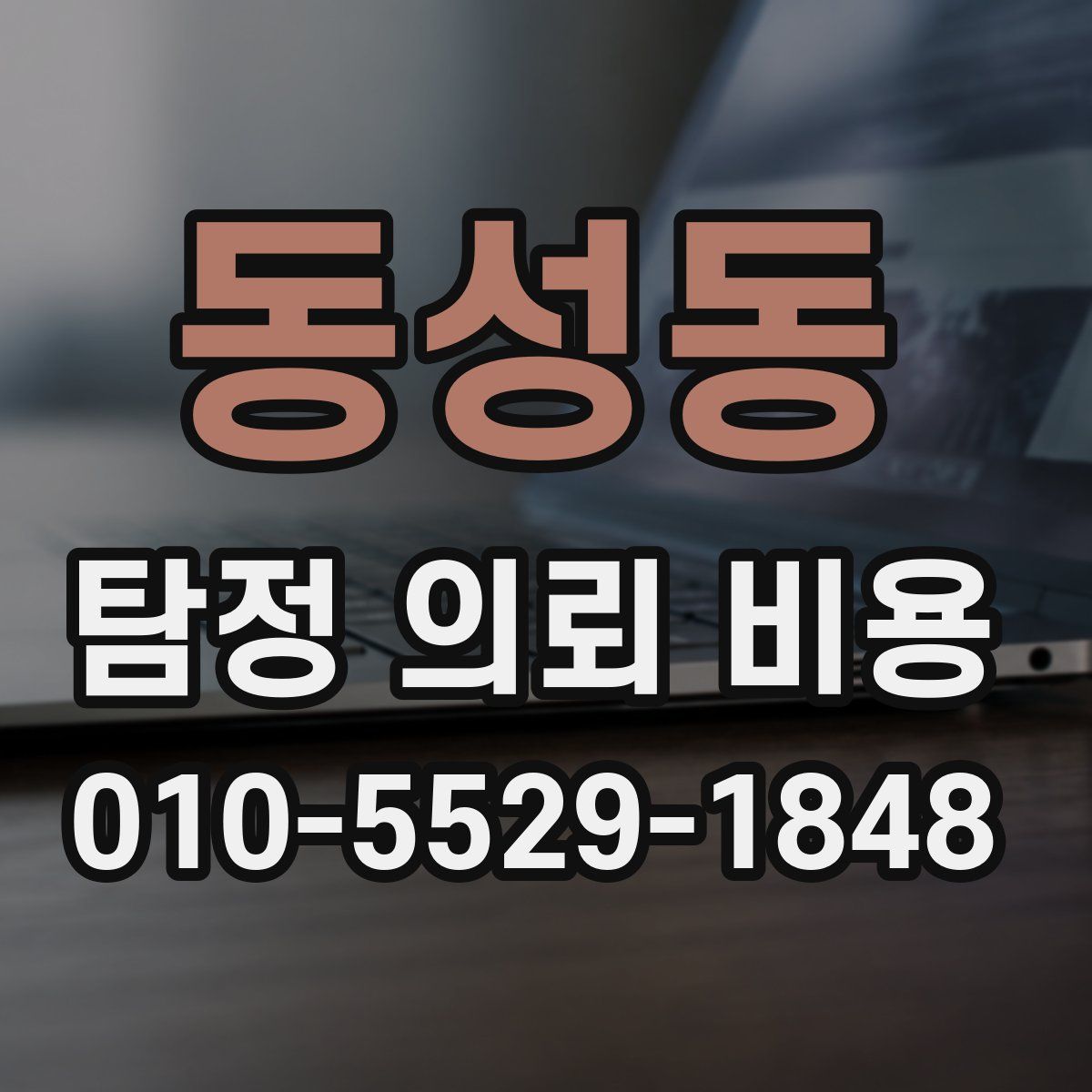 동성동 탐정 의뢰 비용
