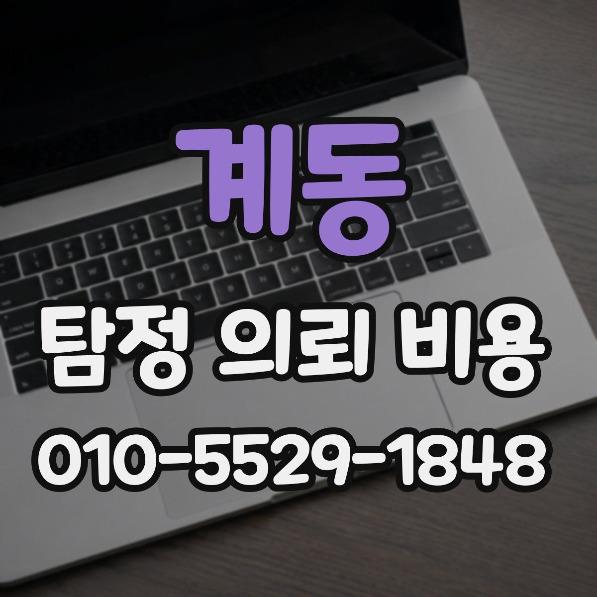 계동 탐정 의뢰 비용