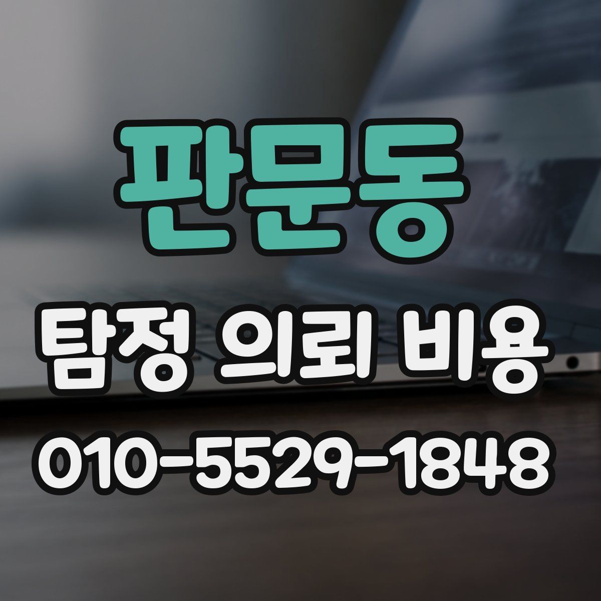 판문동 탐정 의뢰 비용