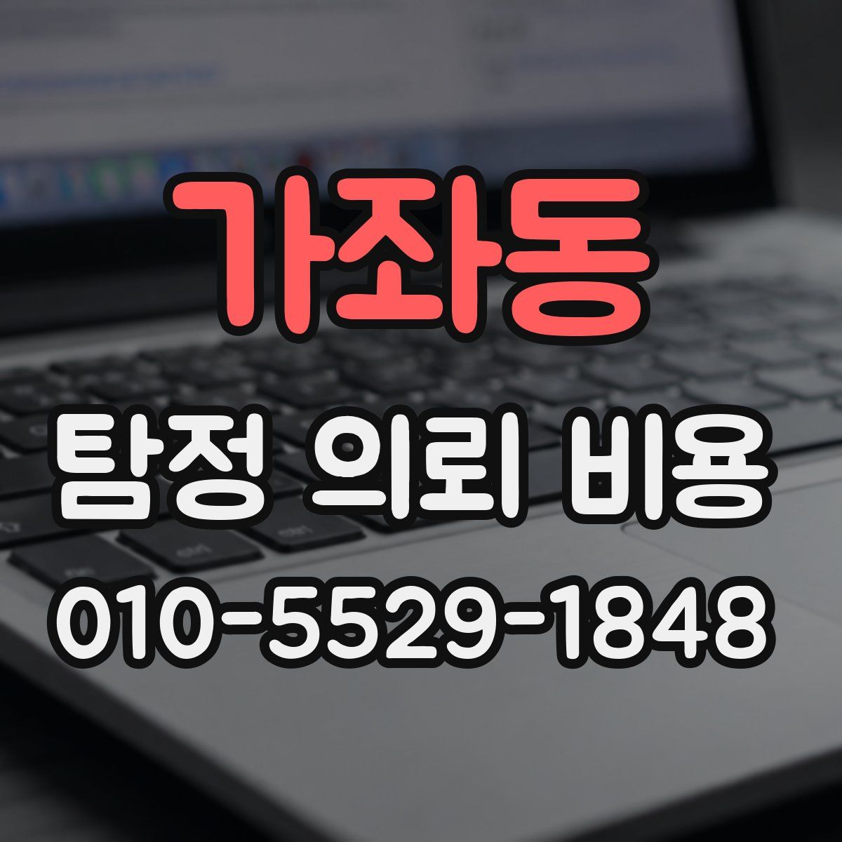 가좌동 탐정 의뢰 비용