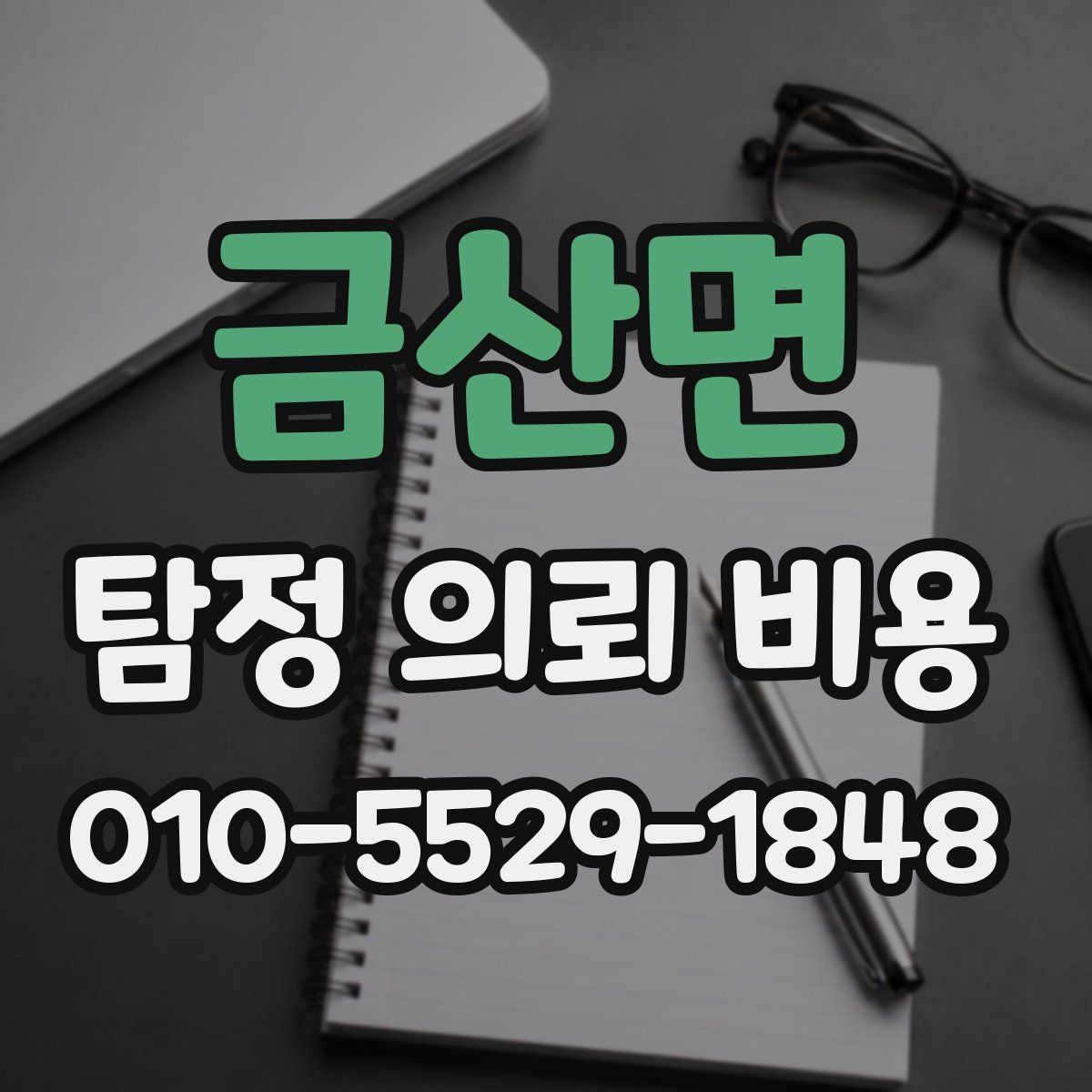 금산면 탐정 의뢰 비용