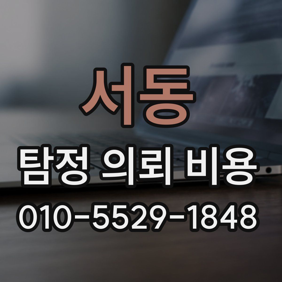 서동 탐정 의뢰 비용