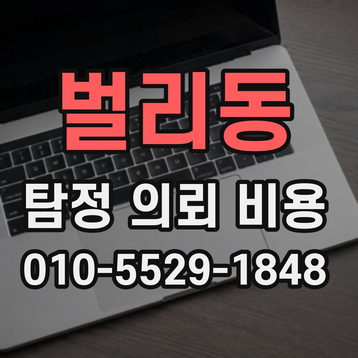 벌리동 탐정 의뢰 비용