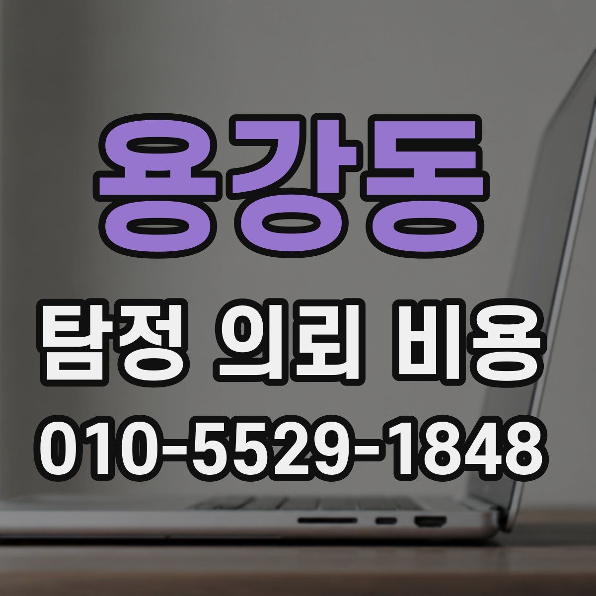 용강동 탐정 의뢰 비용