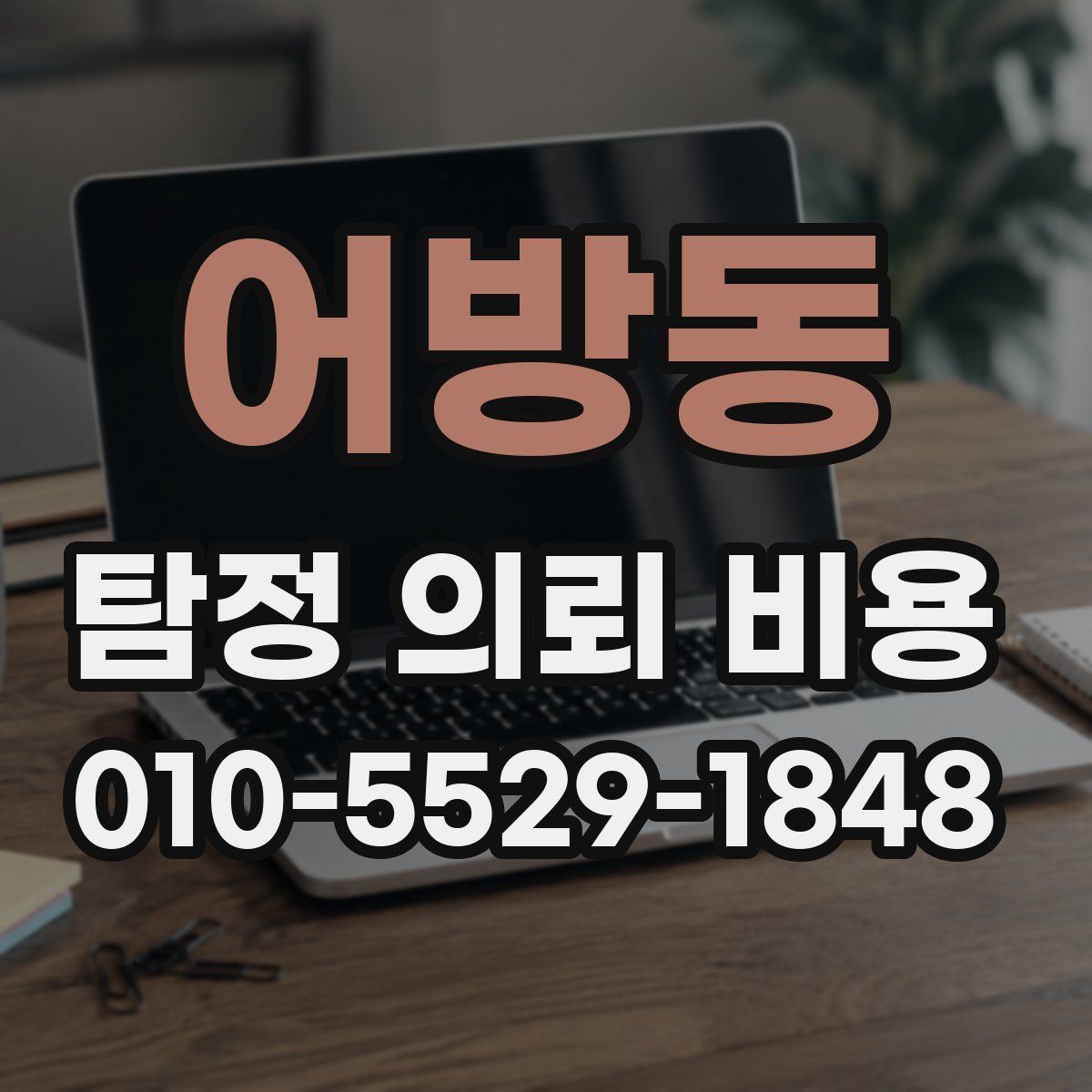 어방동 탐정 의뢰 비용