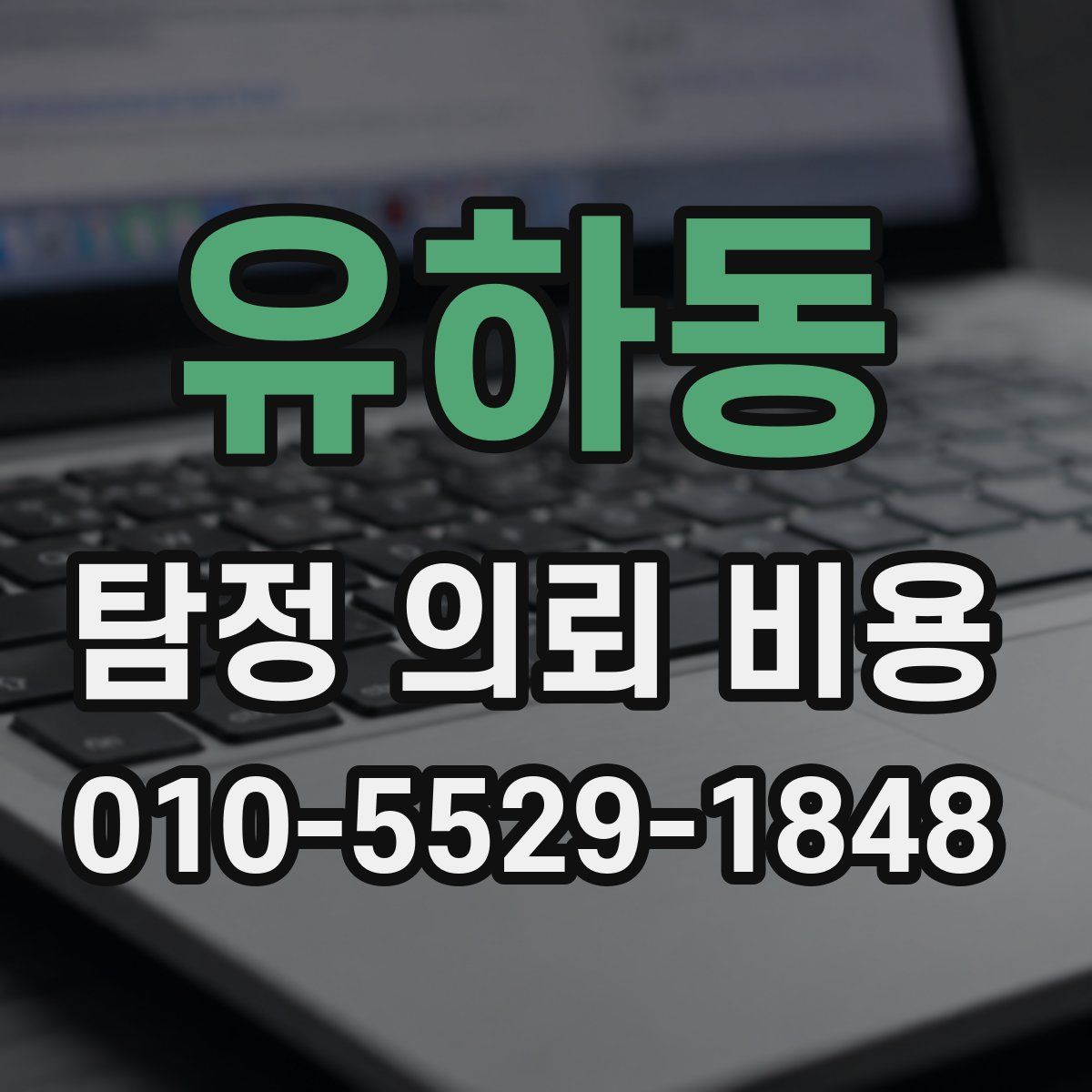 유하동 탐정 의뢰 비용