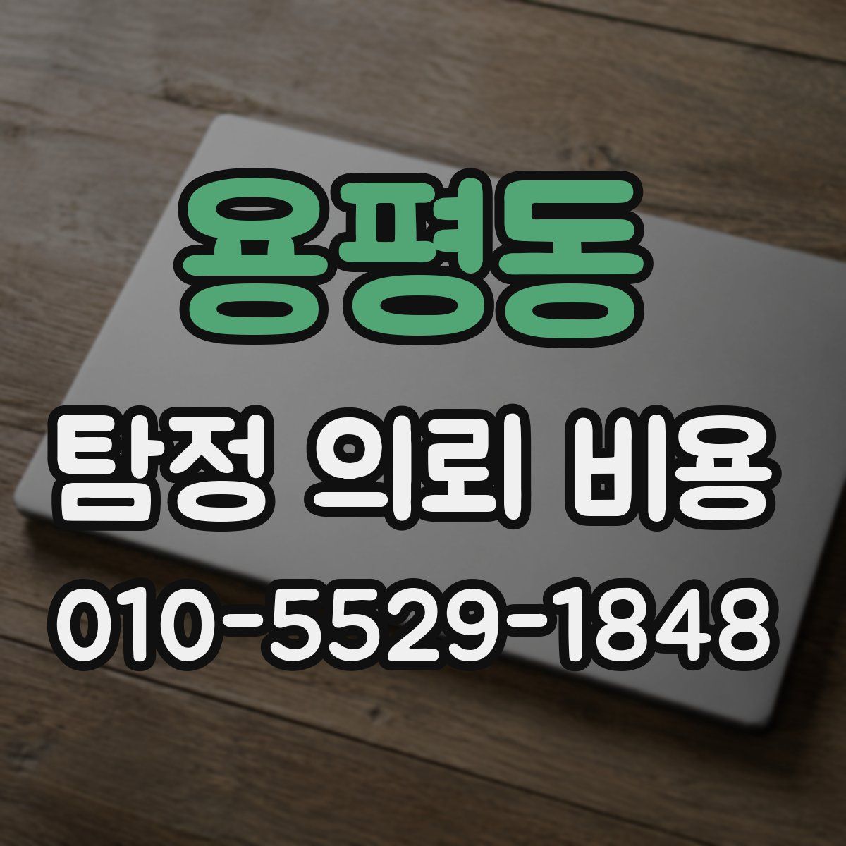 용평동 탐정 의뢰 비용