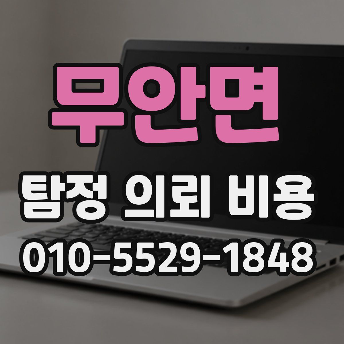 무안면 탐정 의뢰 비용