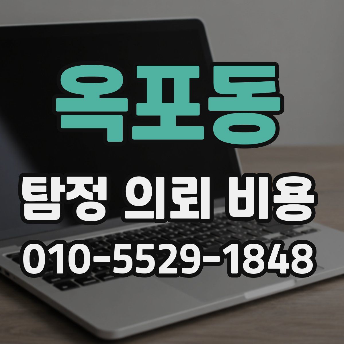 옥포동 탐정 의뢰 비용