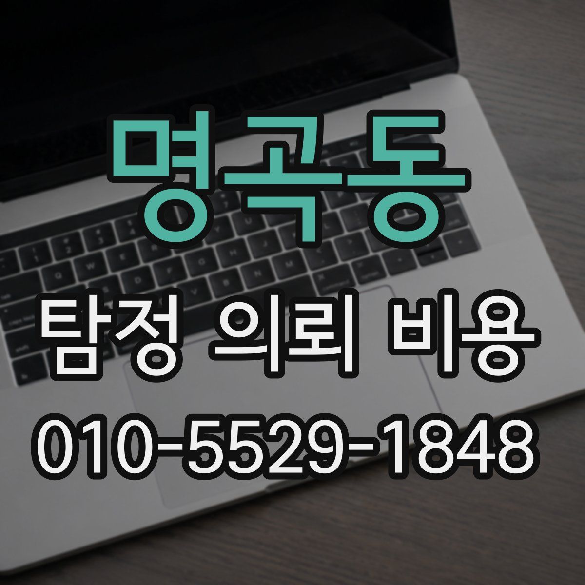 명곡동 탐정 의뢰 비용
