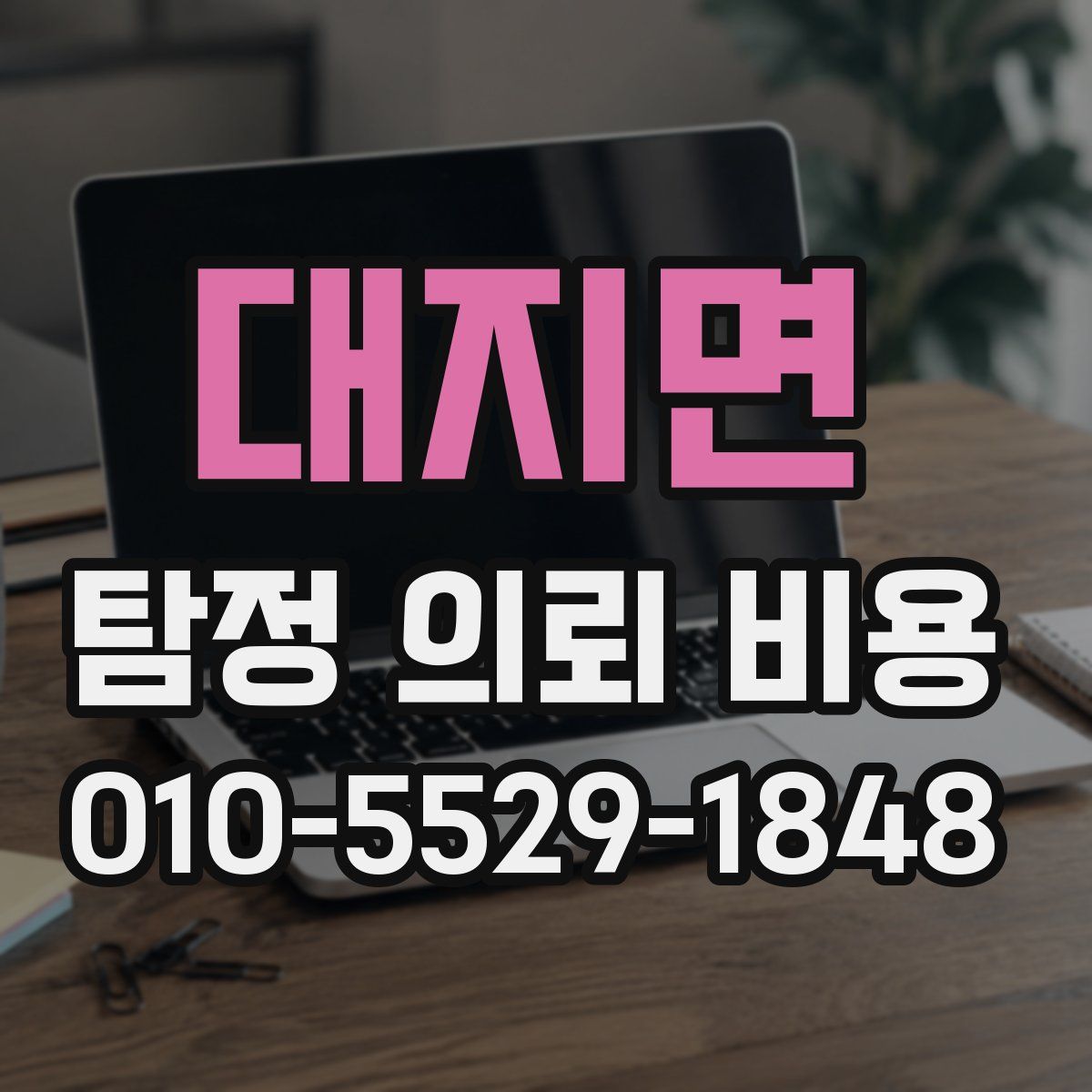 대지면 탐정 의뢰 비용